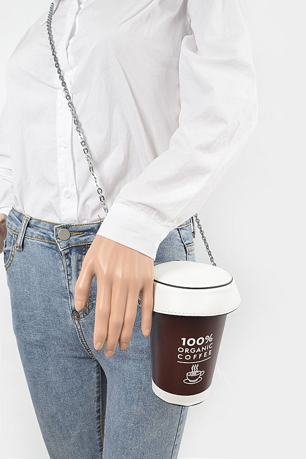 Coffee Cup Fun Clutch