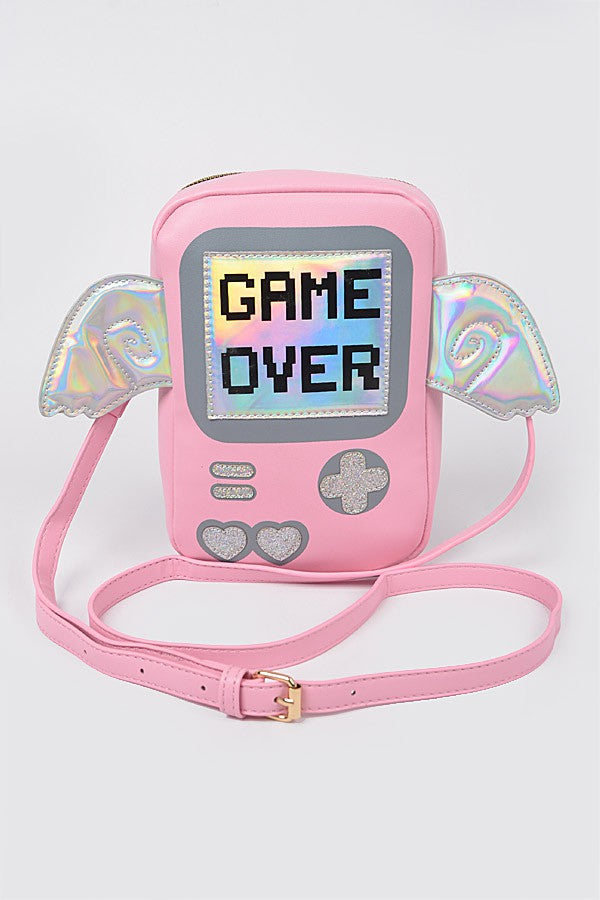 Game Over Fun Crossbody Bag