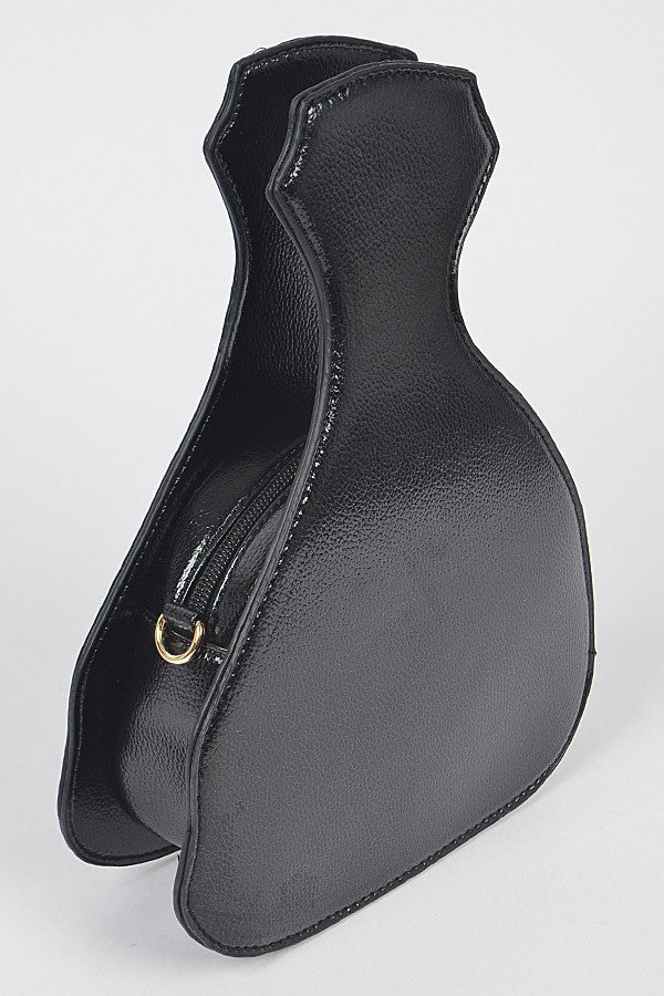 Money Bag Shiny Clutch