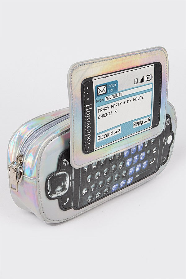 Cellphone Fun Crossbody Bag