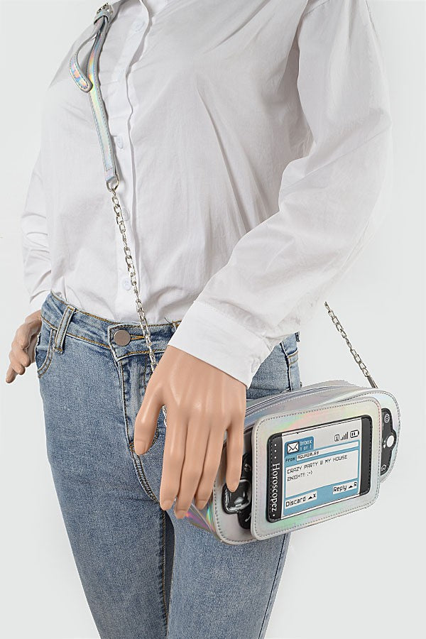 Cellphone Fun Crossbody Bag