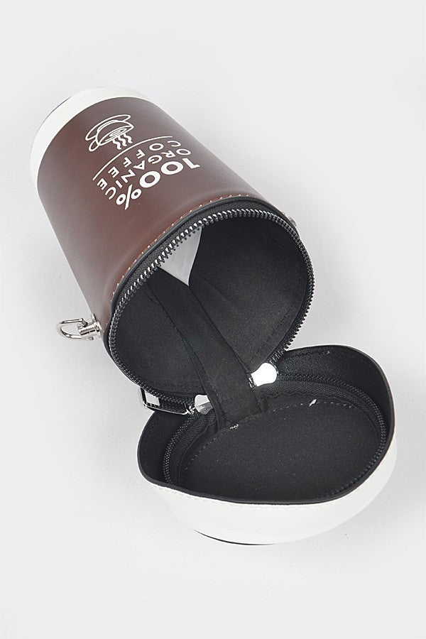 Coffee Cup Fun Clutch