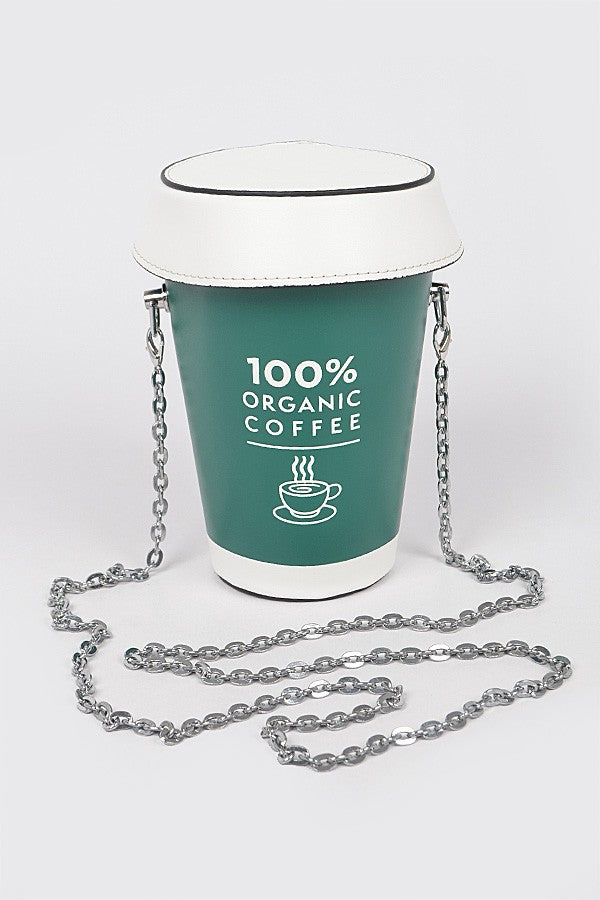 Coffee Cup Fun Clutch