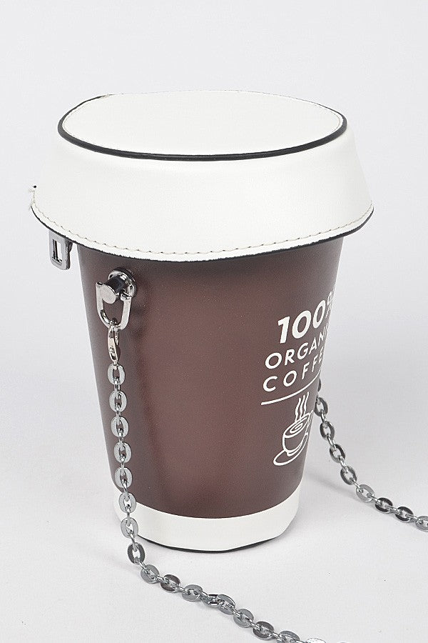 Coffee Cup Fun Clutch