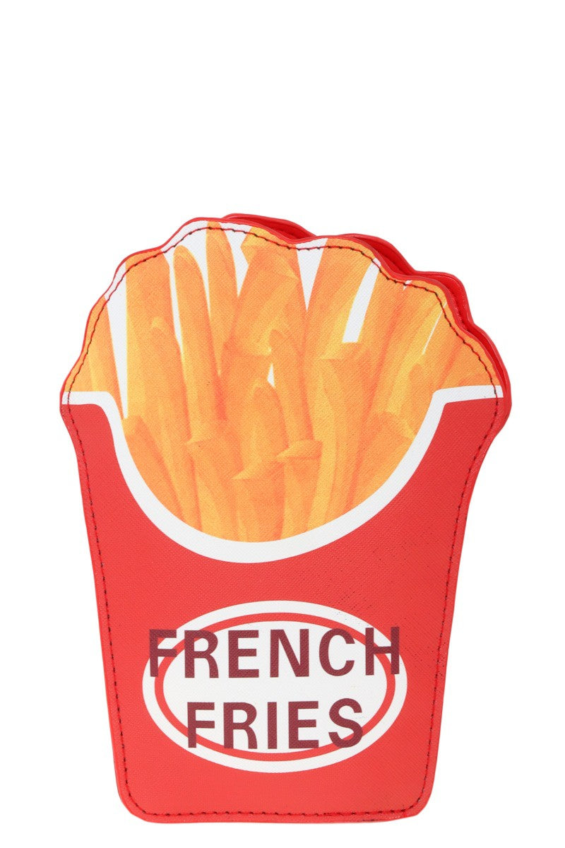 French Fries Shape Crossbody Bag
