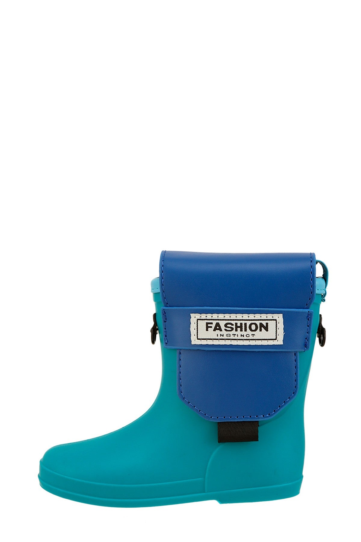 Leather Rain Boot Cross Body Bag