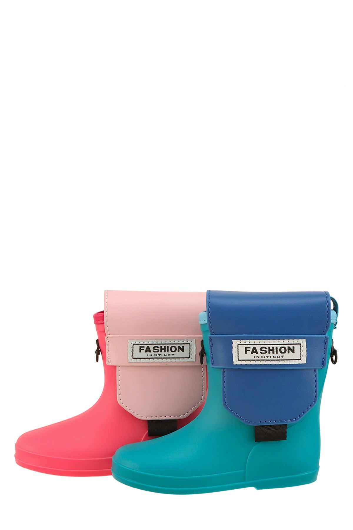 Leather Rain Boot Cross Body Bag