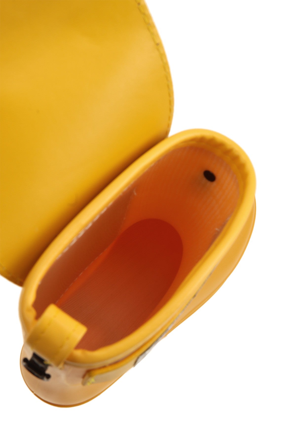 Leather Rain Boot Cross Body Bag.