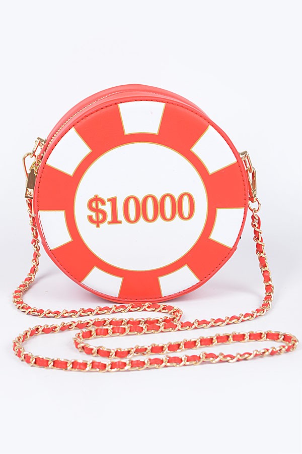 Casino Chip Fun Bag