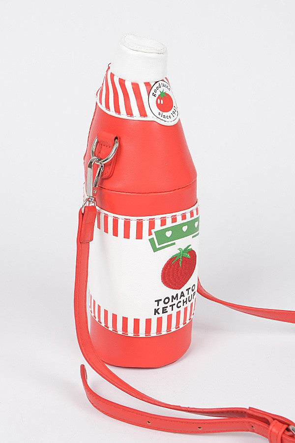 Ketchup Novelty Crossbody Bag
