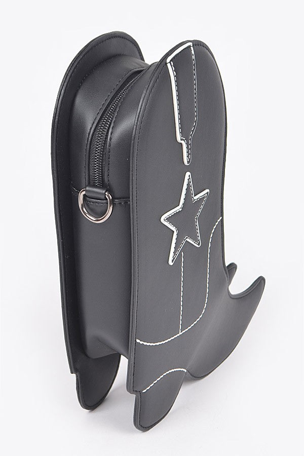 Cowboy Boots Crossbody Chain Bag