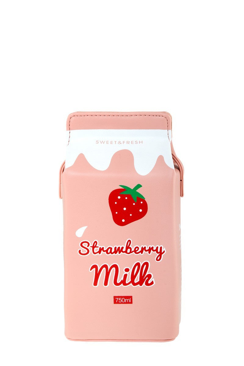 Milk Shape Novelty Bag