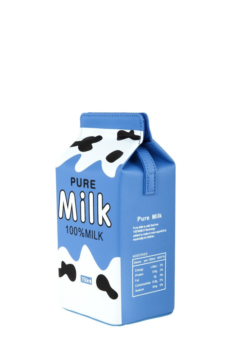 Milk Shape Novelty Bag