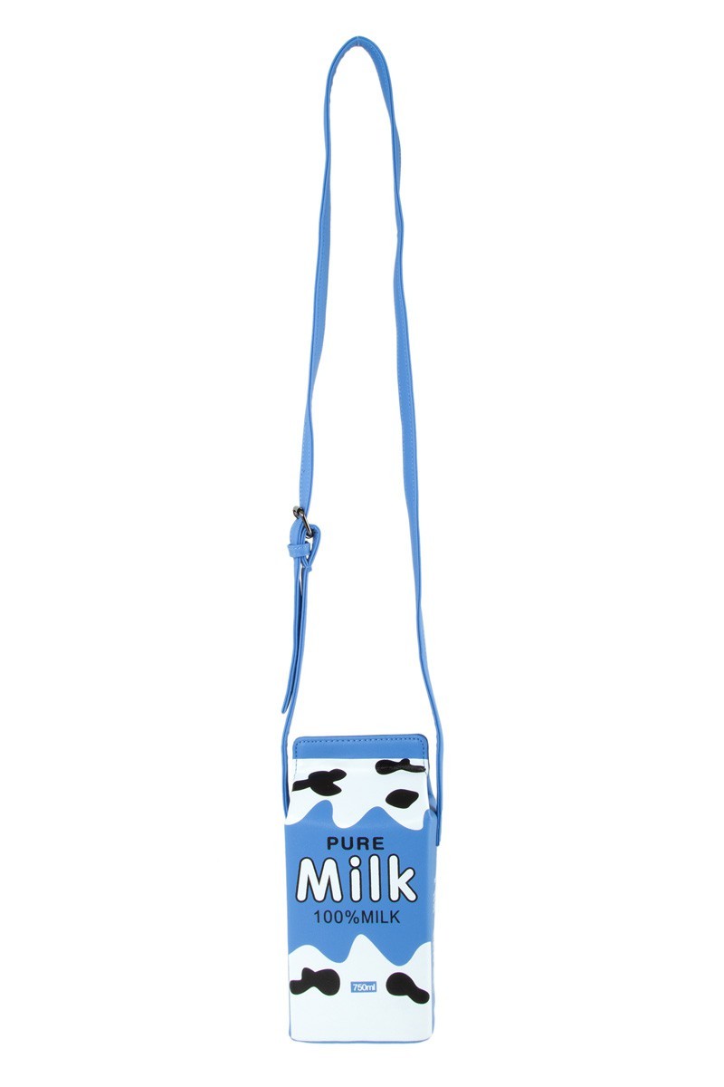 Milk Shape Novelty Bag