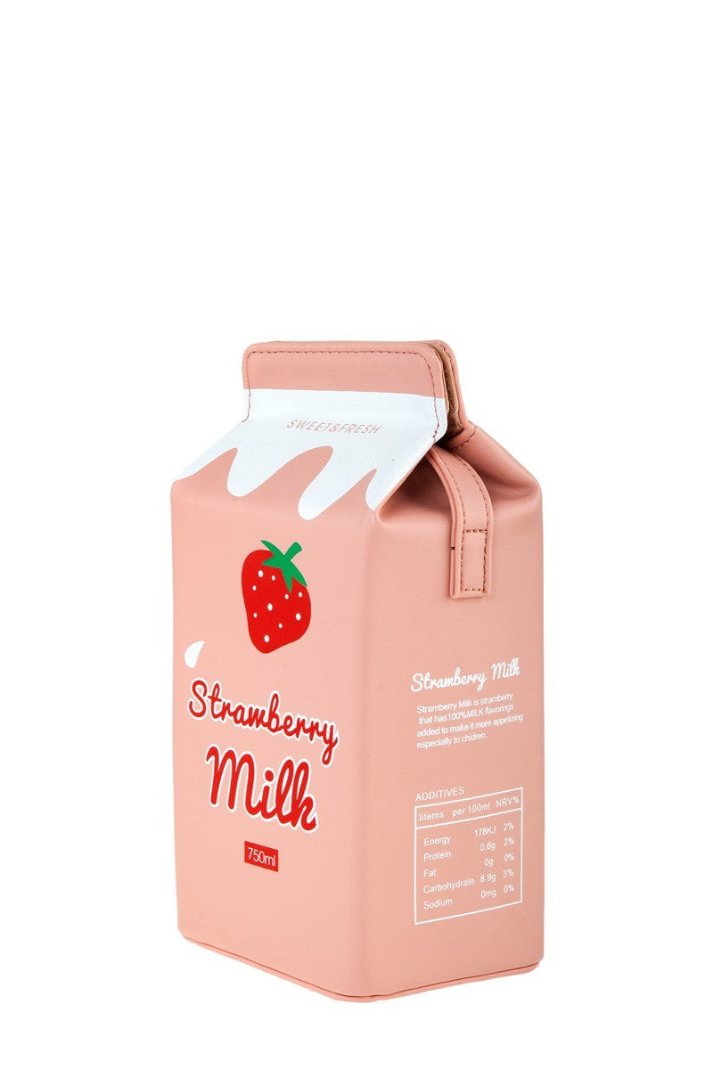 Milk Shape Novelty Bag