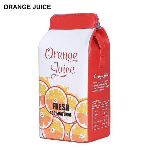 Fashion Cute Milk Box Crossbody Bag