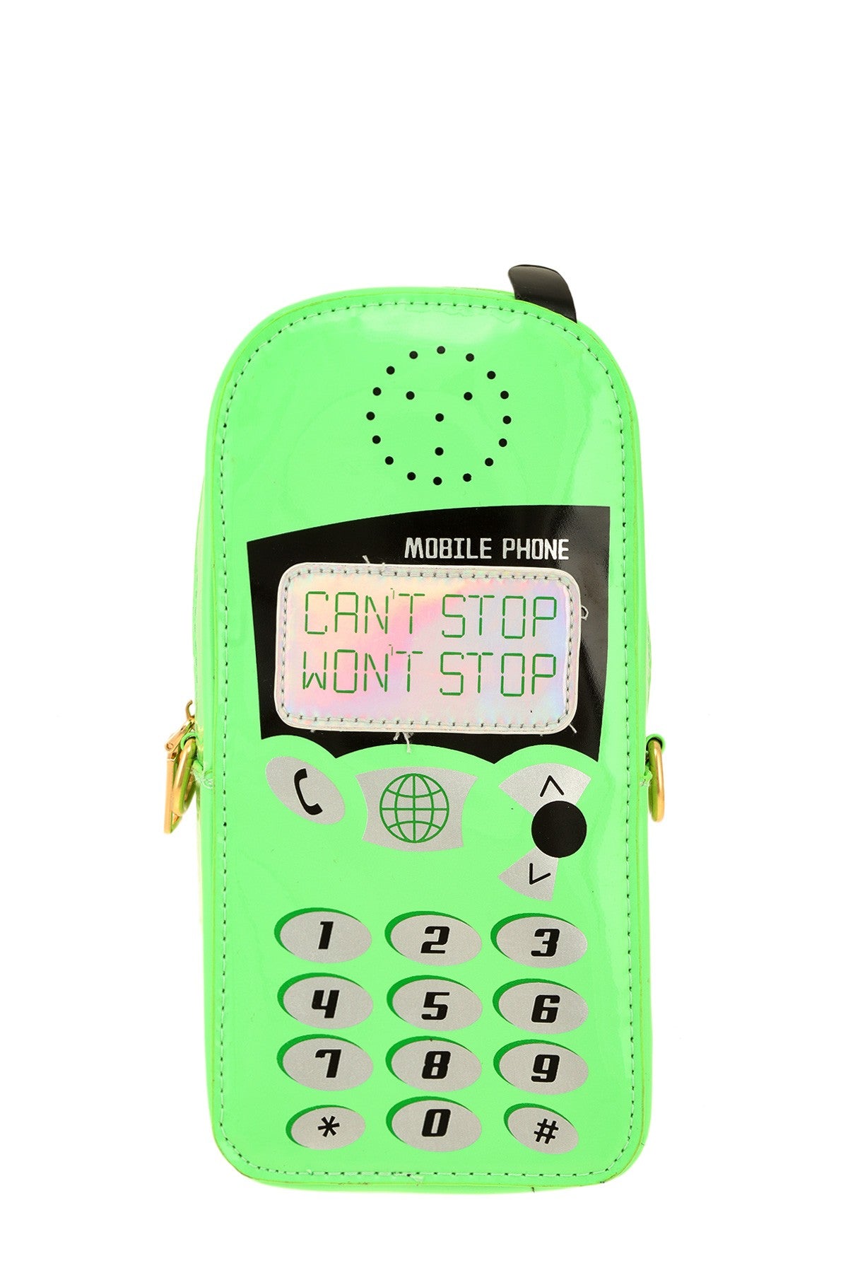 Retro Mobile Phone Shape Novelty Bag