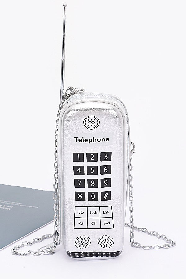 Metallic Handphone Novelty Bag