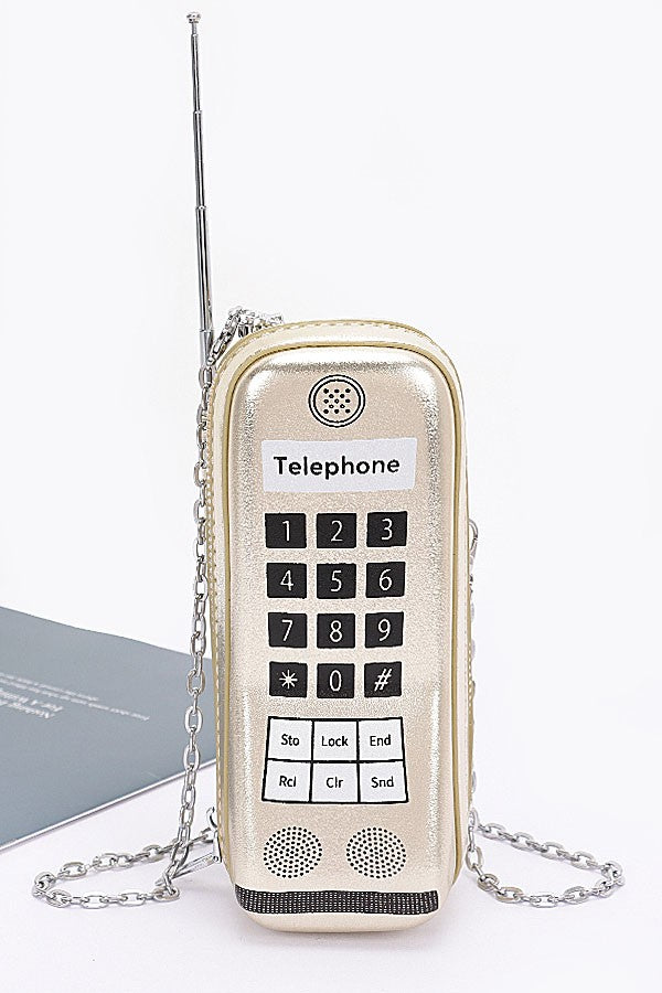 Metallic Handphone Novelty Bag