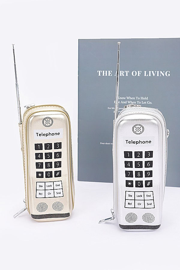 Metallic Handphone Novelty Bag