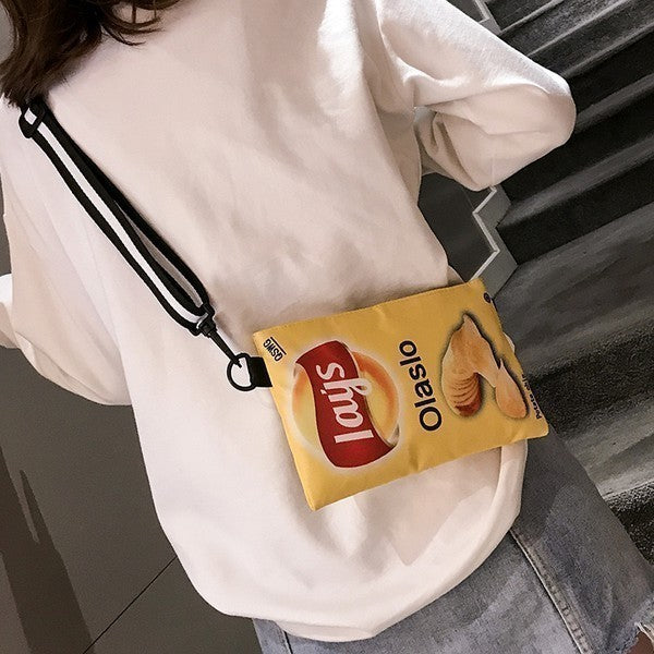 Potato Chips Women Crossbody Handbag