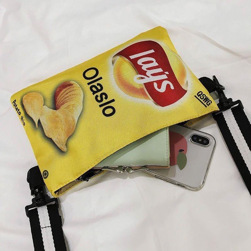 Potato Chips Women Crossbody Handbag