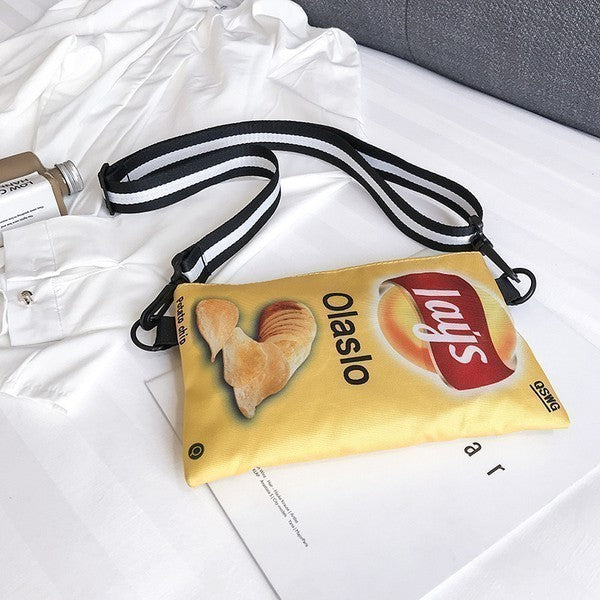 Potato Chips Women Crossbody Handbag