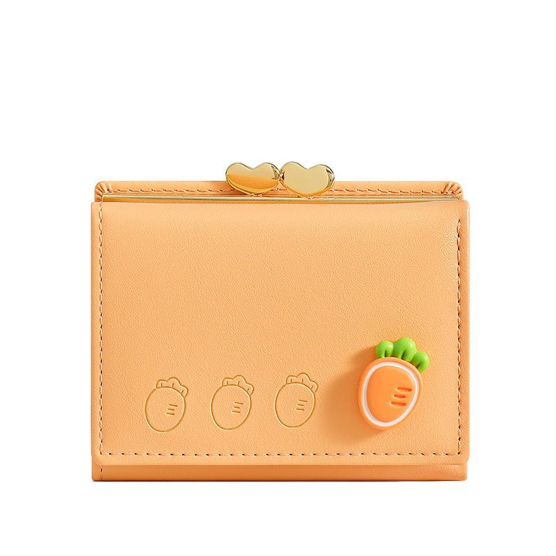 Fashion Smooth Agustina Trifold Wallet