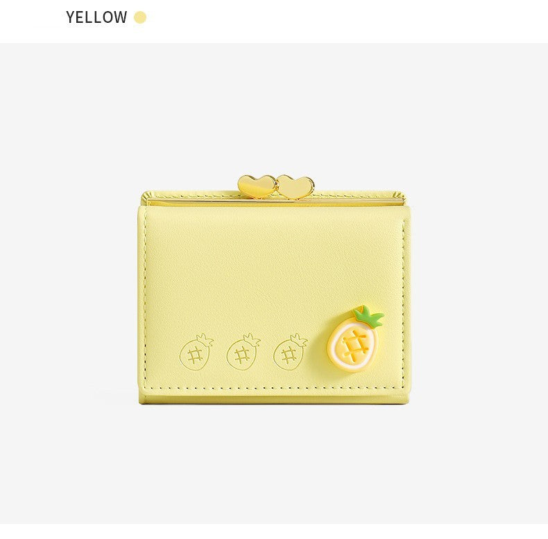 Fashion Smooth Agustina Trifold Wallet