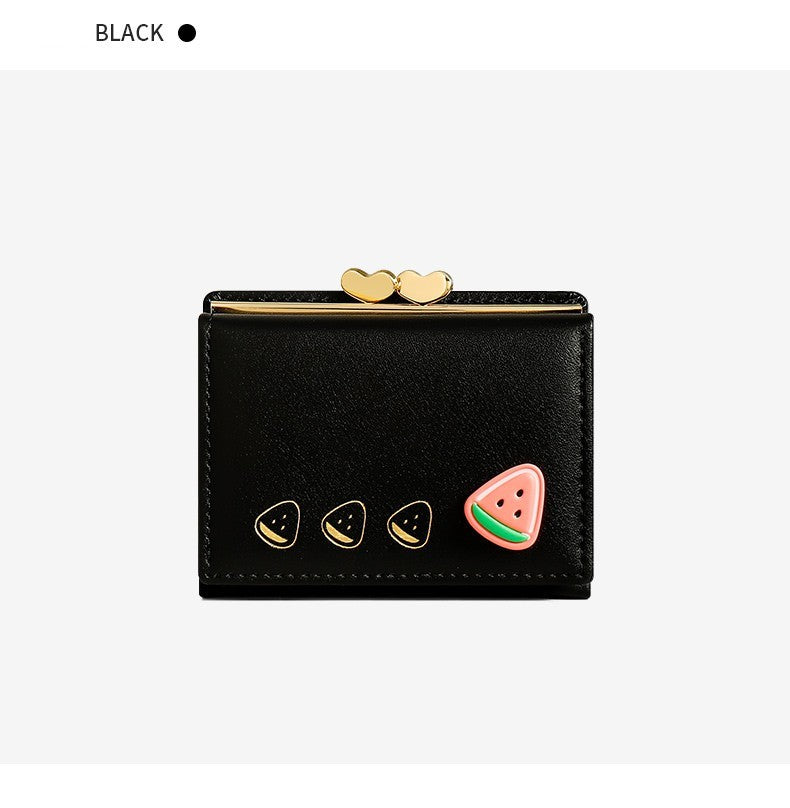 Fashion Smooth Agustina Trifold Wallet