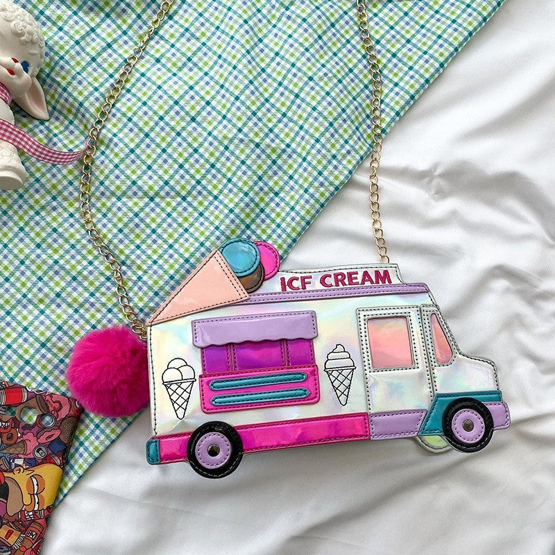 Fashion Fantasy Ice Cream Truck Unique Bag