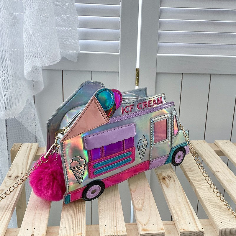 Fashion Fantasy Ice Cream Truck Unique Bag