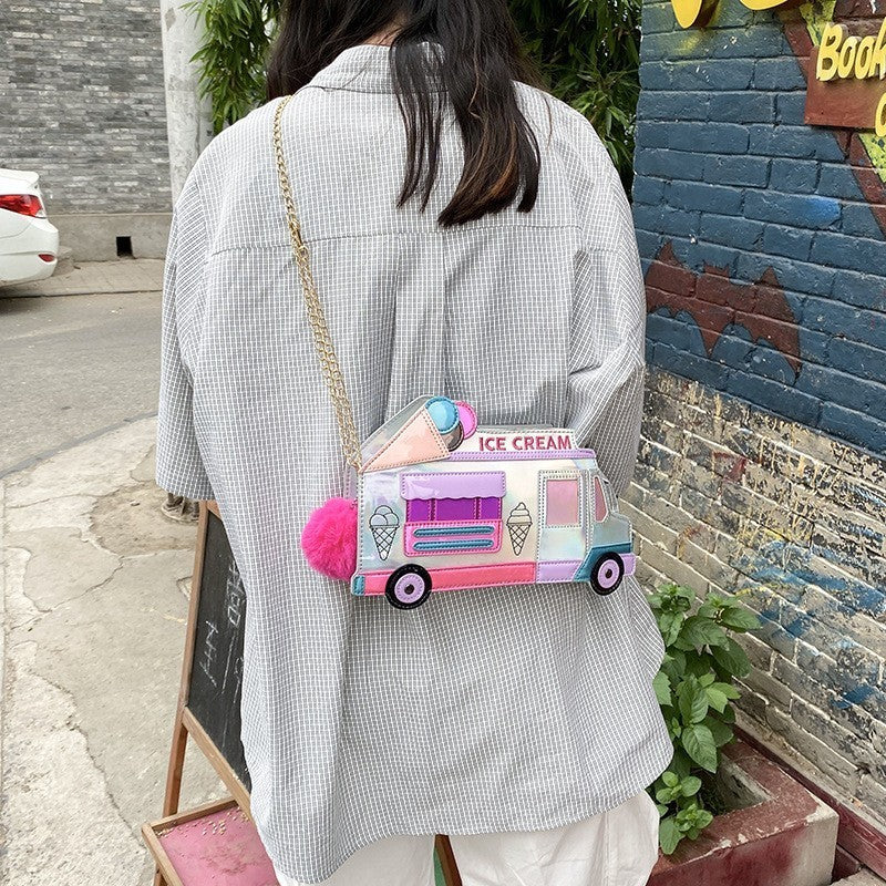Fashion Fantasy Ice Cream Truck Unique Bag
