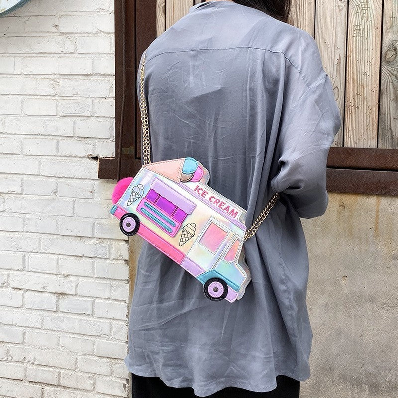 Fashion Fantasy Ice Cream Truck Unique Bag