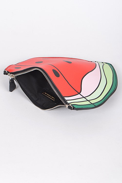 Watermelon Slice Clutch Handbag
